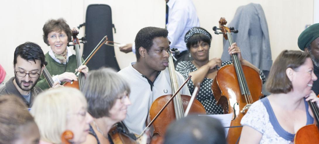 Violin orchestra deals