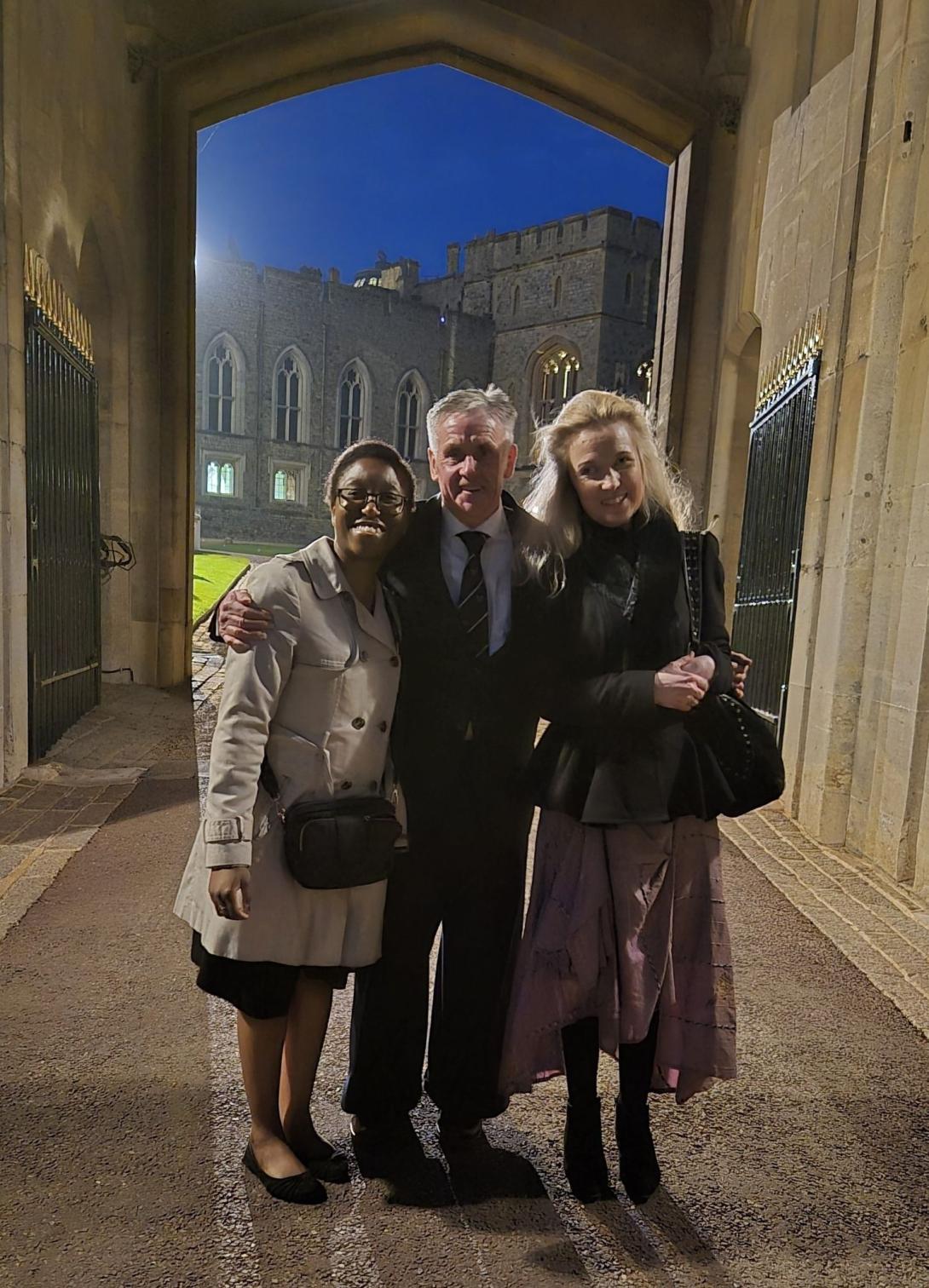 At Windsor Castle