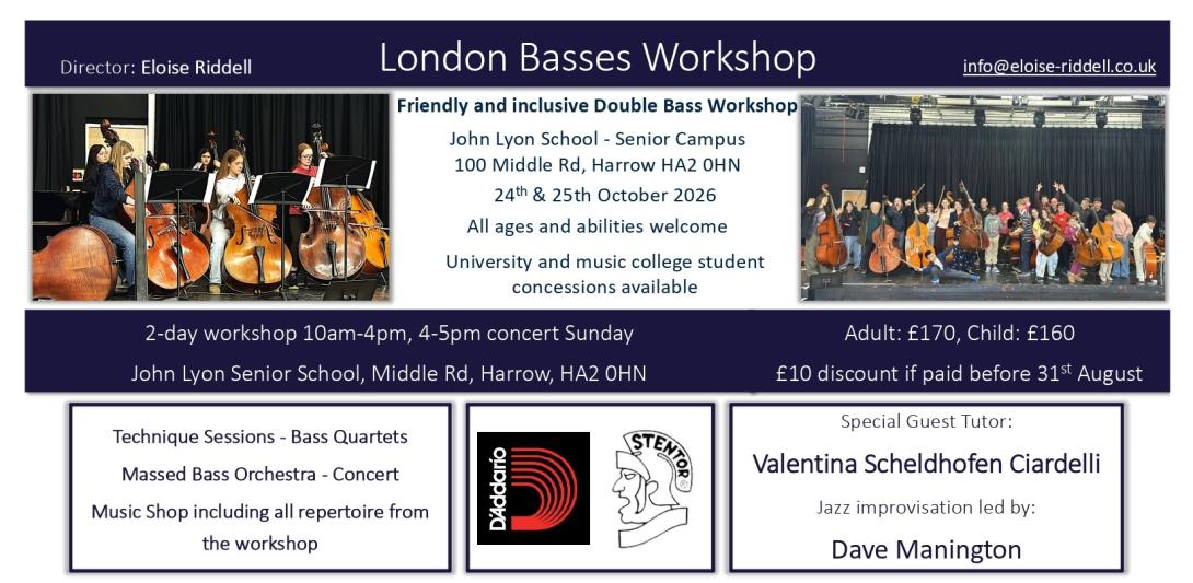 London Basses Workshop